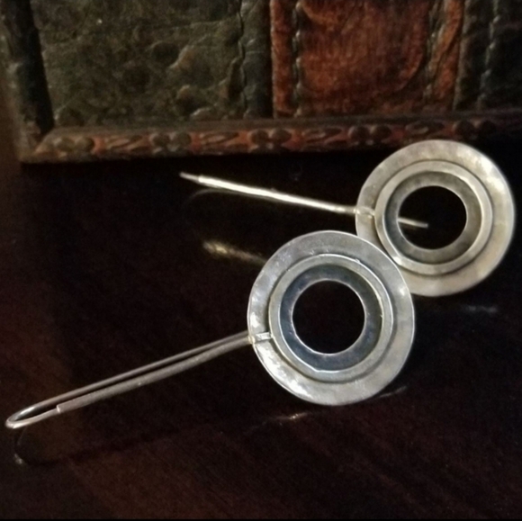 Rare Silpada Sterling Silver Threader Earrings - Picture 2 of 12